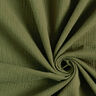 Muślin / Tkanina double crinkle – oliwka,  thumbnail number 1