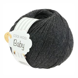Cool Wool Baby, 50g | Lana Grossa – antracyt, 