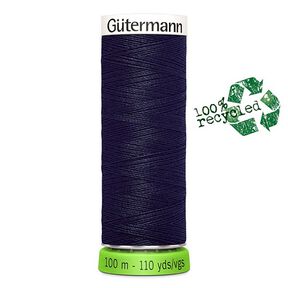 Nici uniwersalne rPET [339] | 100 m | Gütermann – granat navy, 