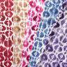 GOTS French Terry batikowa panterka | TCC x LOOKS by Wolfgang Joop – purpura/biel,  thumbnail number 7