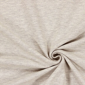 Lekka dresówka pętelkowa french terry melanż – jasnoszary, 