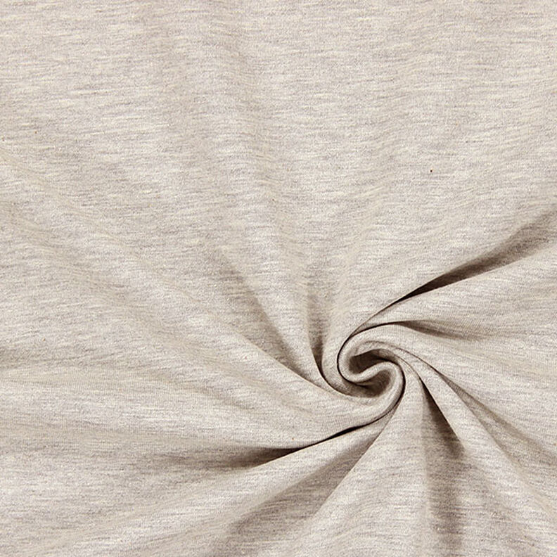 Lekka dresówka pętelkowa french terry melanż – jasnoszary,  image number 1