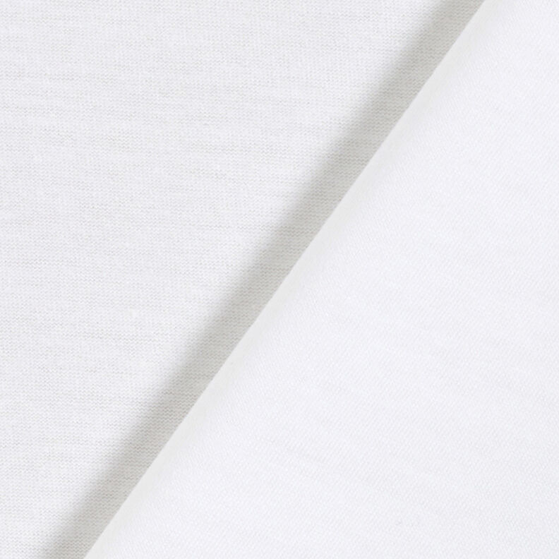 PUL Dżersej bawełniany Jednokol. – biel,  image number 3