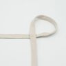 płaski sznurek Bluza z kapturem Bawełna [15 mm] – naturalny,  thumbnail number 1