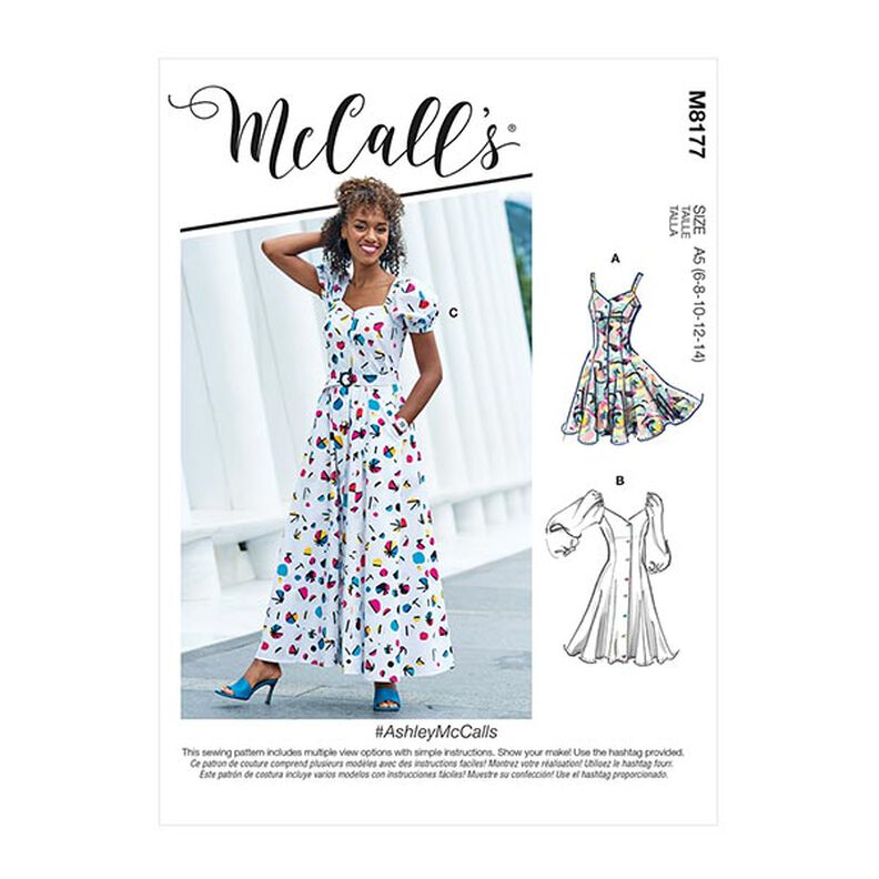 Sukienka | McCalls 8177 | 32-40,  image number 1
