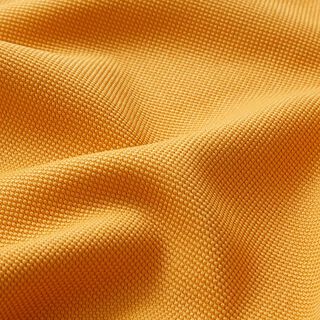 Tkanina tapicerska o strukturze z wypustkami – żółty curry, 