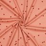 Dżersej prążkowany rozproszone serca | Poppy Fabrics – łosoś/ciemnoczerwony,  thumbnail number 3