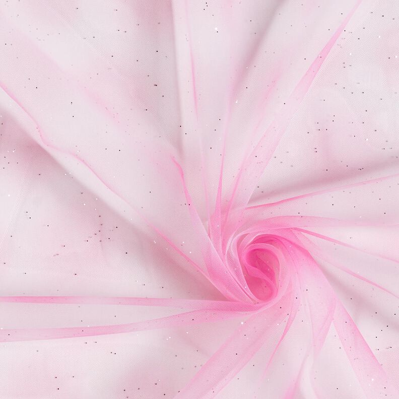 Siateczka jednokol. z brokatem – pink, image number 4