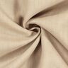 Tkanina lniana mieszanka ramii, średnia – migdałowy,  thumbnail number 3
