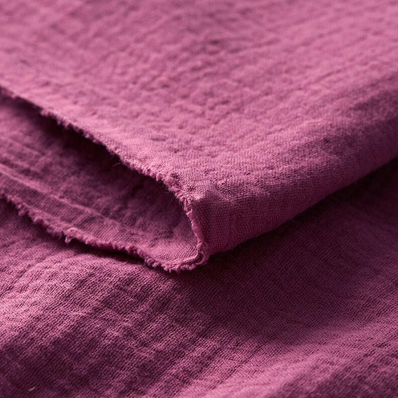 Muślin / Tkanina double crinkle &ndash; lawendowy,  image number 5