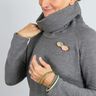 FRAU POLLY – milutka sukienka dresowa z golfem, Studio Schnittreif | XS - XXL,  thumbnail number 4