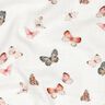Muślin / Tkanina double crinkle śliczne motyle nadruk cyfrowy | Poppy Fabrics – kość,  thumbnail number 2
