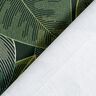 Tkanin dekoracyjna Diagonal bawełniany minimalistyczne liście – ciemna zieleń,  thumbnail number 4