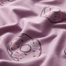 Dżersej bawełniany brokatowe pączki | by Poppy – pastelowy fiolet,  thumbnail number 2