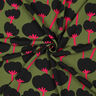 Lenzing Ecovero™ Poppies | Nerida Hansen – oliwka/czerń,  thumbnail number 3