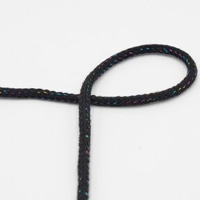 sznurek bawełniany Lureks [Ø 5 mm] – czerń, 