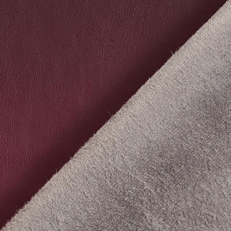 Sztuczna skóra gradient | Katia Fabrics – czerń/bordo, image number 4