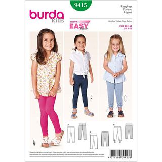Leginsy, Burda 9415, 