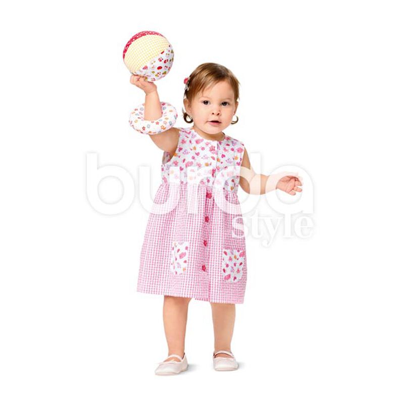 Sukienka niemowlęca / Spodenki, Burda 9357,  image number 7