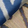 Tkanina outdoor Żakard wzór ikat – błękit,  thumbnail number 4