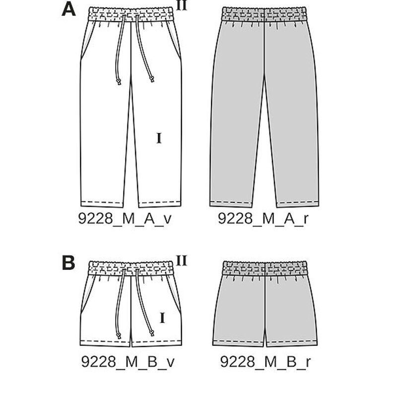 Spodnie | Burda 9228 | 104-146,  image number 4
