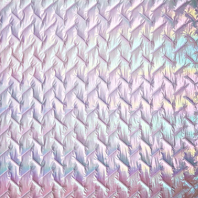 Tkanina pikowana ukośny wzór, opalizujący – pastelowy beż,  image number 8