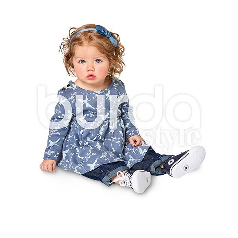 Sukienka niemowlęca | Body, Burda 9347 | 62 - 92,  image number 5