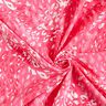 Krepa z abstrakcyjnym wzorem panterki – intensywny róż,  thumbnail number 3