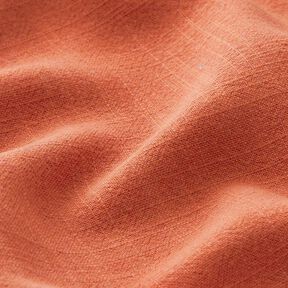 Mieszanka wiskozy i lnu soft – terakota, 