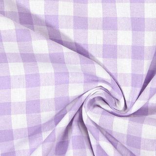 Tkanina bawełniana Vichy - 1 cm – pastelowy beż, 