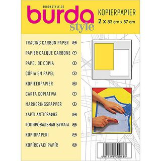 Burda Papier do kopiowania żółty, 