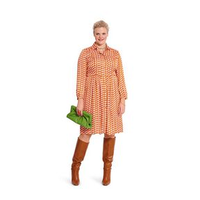Sukienka Plus-Size | Burda 5882 | 44-54, 