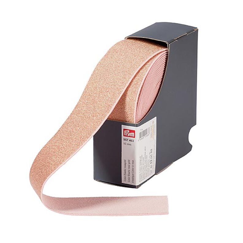 Guma Color Elastic [50 mm] - różowe złoto | Prym,  image number 2