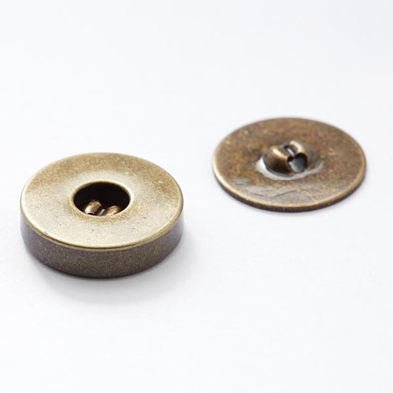 Guzik magnetyczny [ Ø18 mm ] – stare złoto metaliczny,  image number 1
