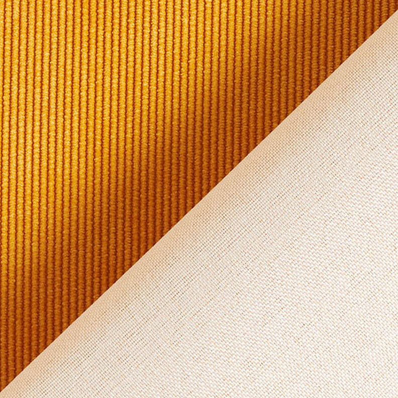 Tkanina tapicerska sztruks cienki – musztarda,  image number 3