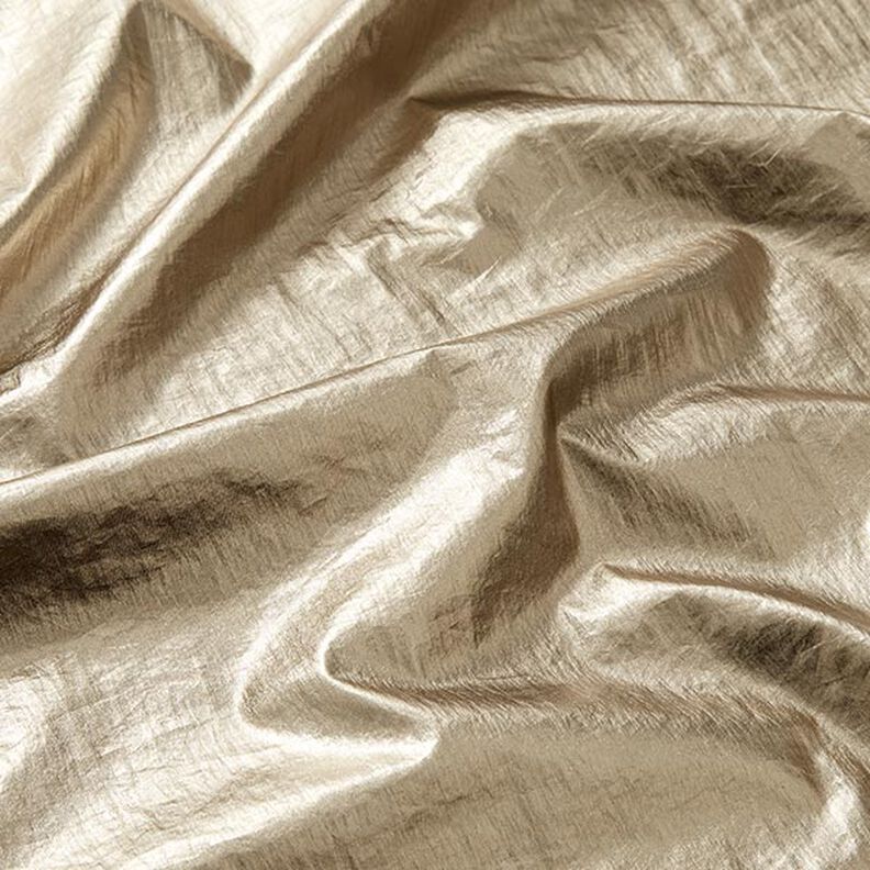 Lekka tkanina na bluzki glamour – złoto,  image number 3