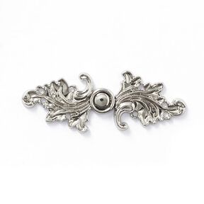 Klamra metalowa – srebro metaliczny, 
