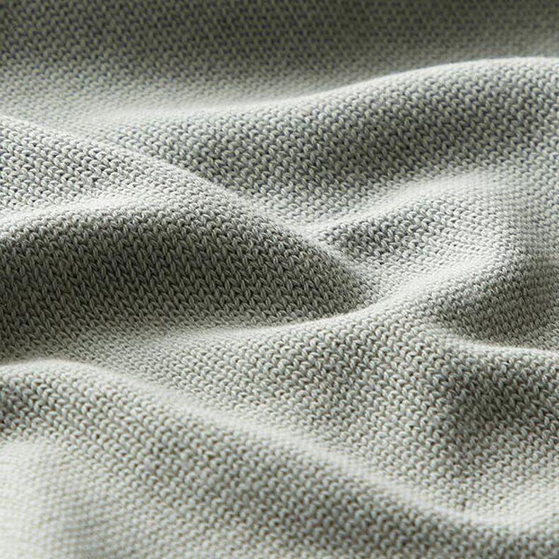 Dzianina swetrowa bawełniana – zieleń trzcinowa,  image number 2