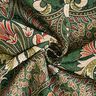 Tkanin dekoracyjna Gobelin kwiatowe ornamenty – zieleń/jasnopomarańczowy,  thumbnail number 3