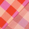 Satyna bawełniana Large Gingham | Nerida Hansen – koral/jasny róż,  thumbnail number 4