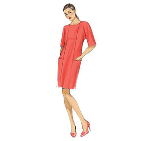 Sukienka, Vogue 9022 | 32 - 50, 