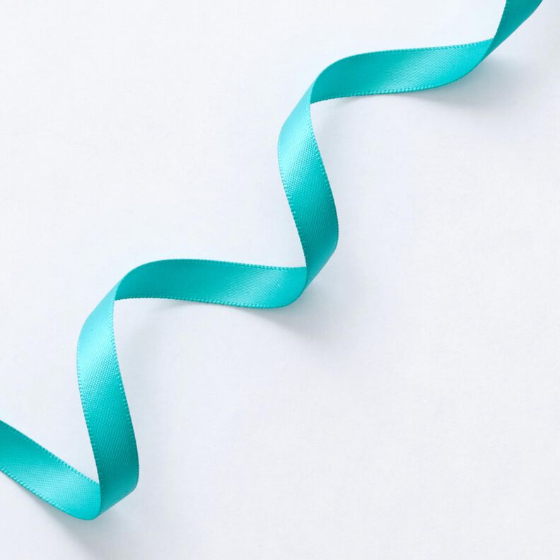 taśma satynowa [9 mm] &ndash; błękit morski,  image number 3