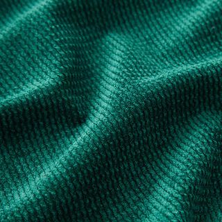 Tkanina tapicerska o wyglądzie sztruksu w fale – zielony jodłowy, 