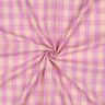 Popelina bawełniana Kratka | Poppy Fabrics – jasny róż/pastelowy fiolet,  thumbnail number 3