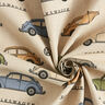 Tkanina dekoracyjna half panama, Volkswagen Garbus – czerń/naturalny,  thumbnail number 3