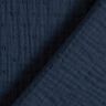 Muślin / Tkanina double crinkle dobby – granat,  thumbnail number 4