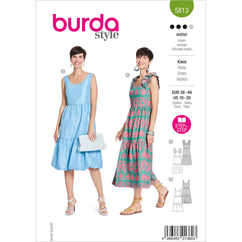 Sukienka | Burda 5813 | 36-46,  image number 1