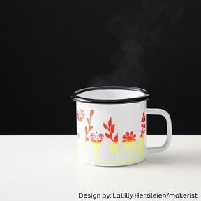 Folia winylowa zmieniająca kolor pod wpływem ciepła Din A4 – czerwień/żółć, 