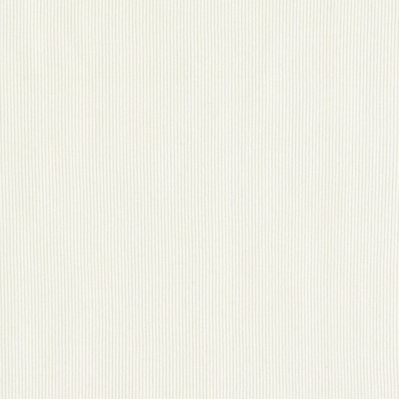 2x2 Dzianina ściągaczowa Jednokol – mleczna biel,  image number 4