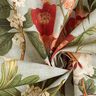 Tkanina dekoracyjna płótno nostalgiczne kwiaty – zieleń trzcinowa,  thumbnail number 3
